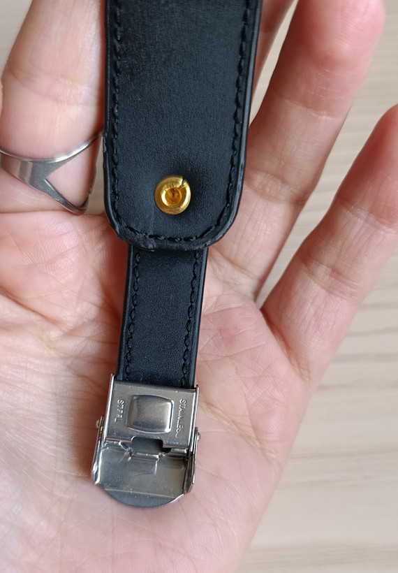 (پک ۵ عددی ) دستبند مردانه چرم دوبل با پلاک فیروزه و رزین